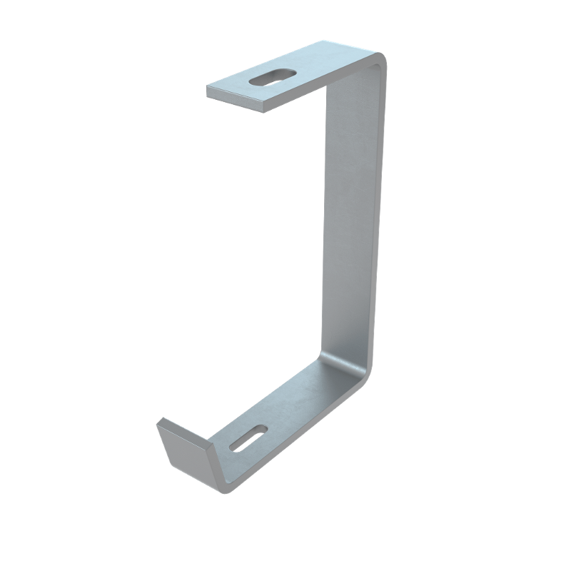 С-образный подвес для лотка 100 мм INOX304