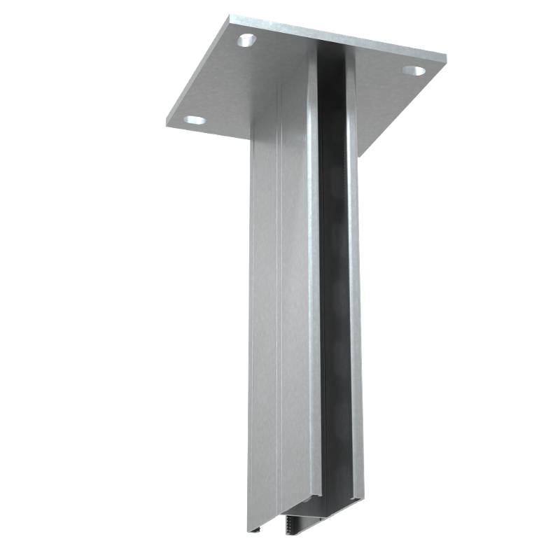 Страт-стойка двойная усиленная 41х72 L750 мм s:2,5 HD