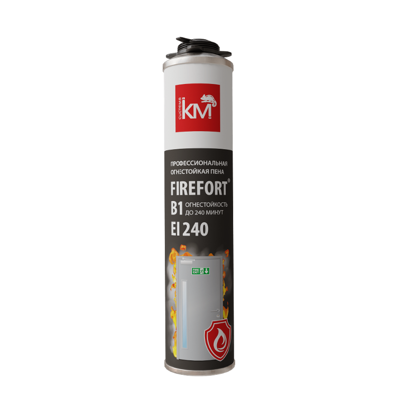 Пена огнестойкая монтажная FIREFORT B1 750 мл