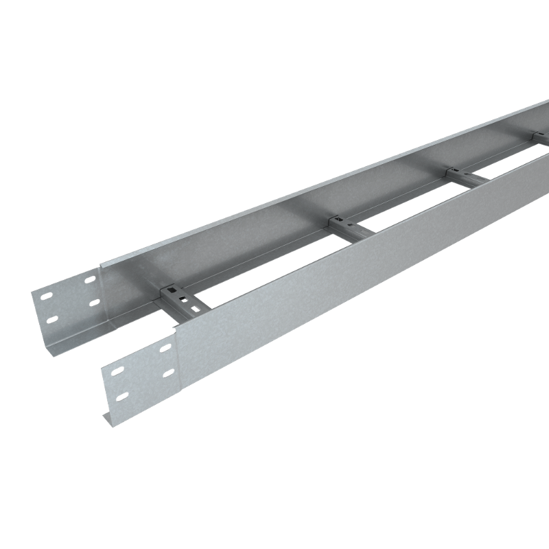 Лоток лестничный 100х100х1,2 L2000 мм "Быстрый монтаж" HD85