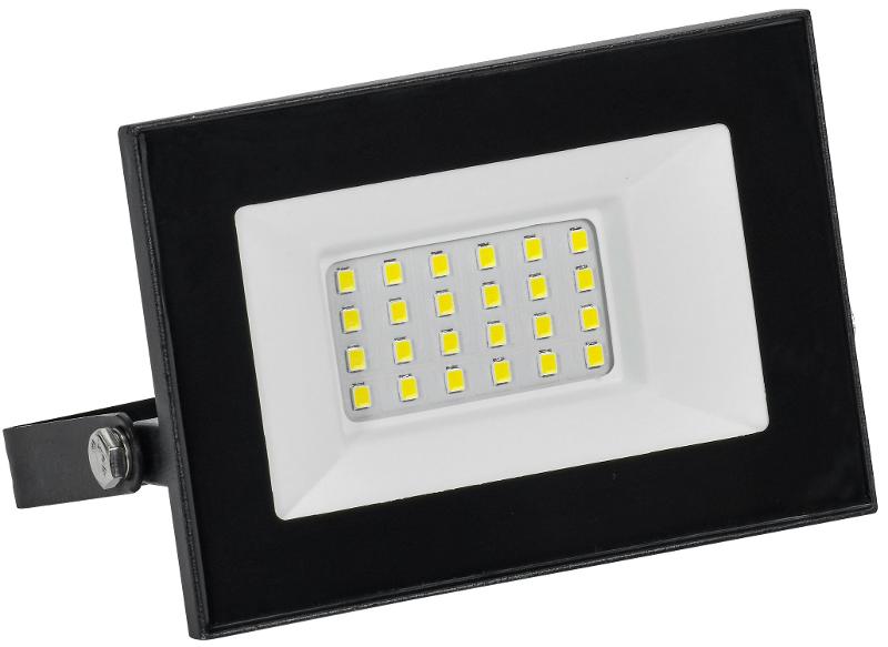 Прожектор светодиодный СДО 001-30 6500К IP65 черный