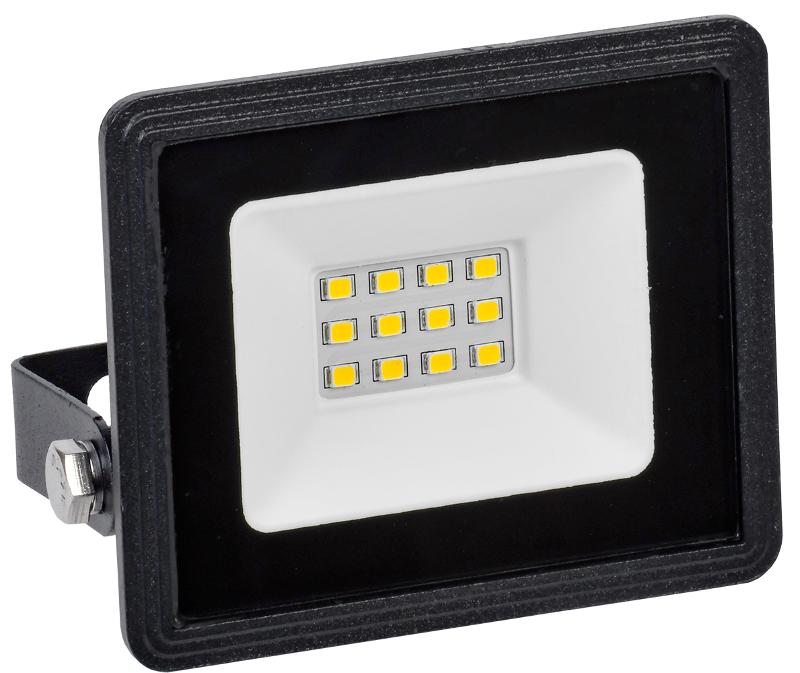 Прожектор светодиодный СДО 06-10 10Вт 6500К IP65 черный
