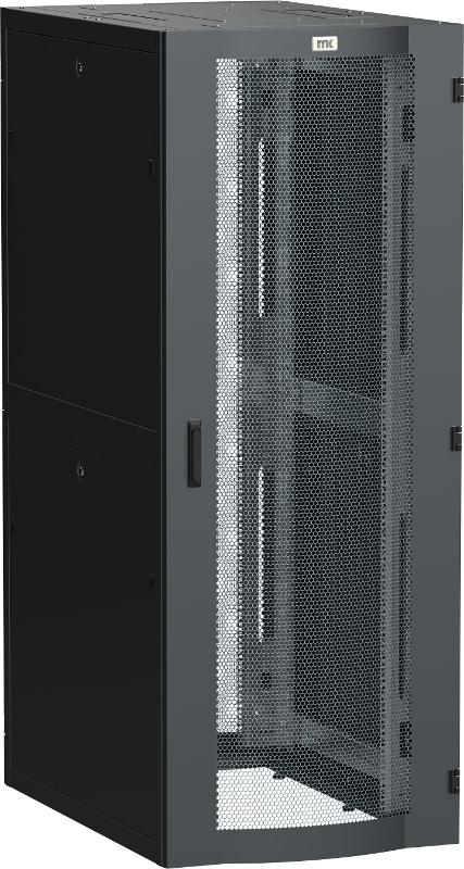 LINEA S Шкаф серв. 19" 45U 750х1070мм перф. дв. черный