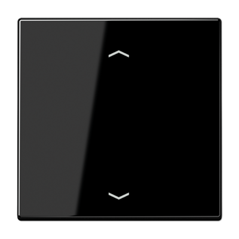 Клавиша для KNX кнопки, 1 группа, с символами "стрелки"; дюропласт; черный