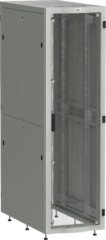LINEA S Шкаф серв. 19" 48U 600х1000мм перф. дв. серый