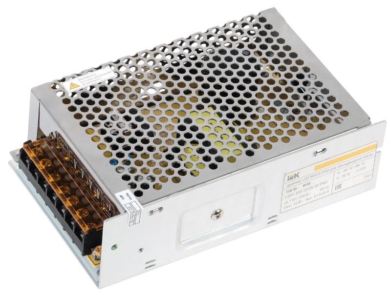 Драйвер для светодиодных лент LED ИПСН-PRO 150Вт 12В IP20 блок-клеммы