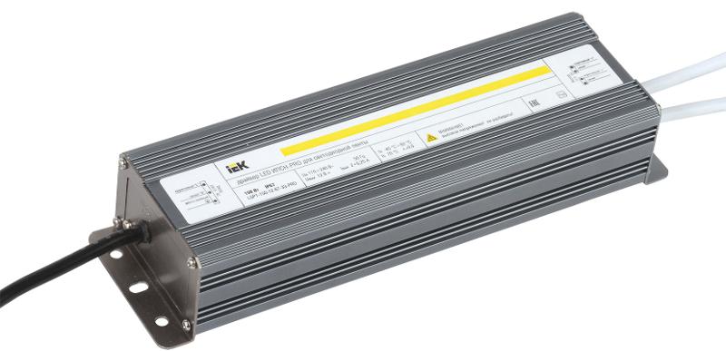 Драйвер для светодиодных лент LED ИПСН-PRO 150Вт 12В IP67 блок-шнуры