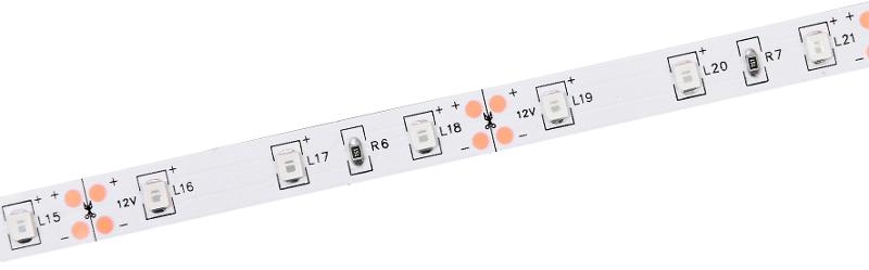Лента светодиодная 5м LSR-2835G60-4,8-IP20-12В