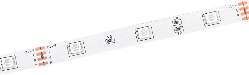Лента светодиодная 3м LSR-5050RGB30-7,2-IP20-12В