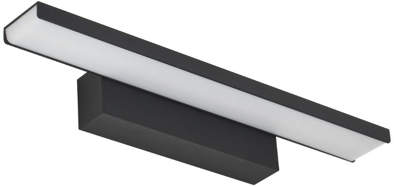 Светильник LED 5116 настенный 8Вт 4000К IP44 черный