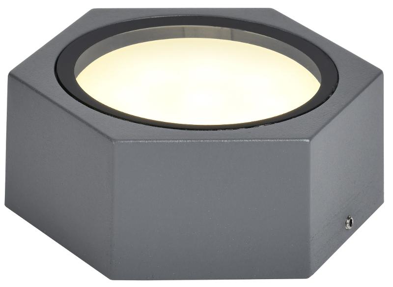 Светильник уличный 5204 потолочный GX53 IP65 серый