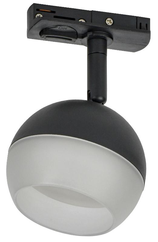Светильник 4118 декоративный трековый поворотный GX53 черный