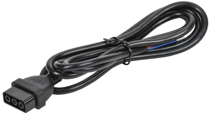 PRO Кабель пит. 1,5м черн. для PRO светильника LED лин.