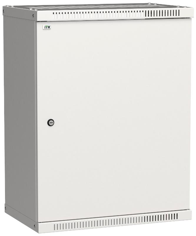 Шкаф LINEA WE 15U 550x350мм дверь металл серый
