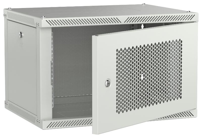 ITK LINEA W Шкаф 6U 600х450мм дверь перф. серый 2.0