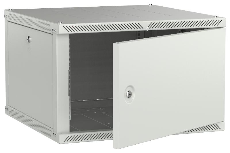 ITK LINEA W Шкаф 6U 600х600мм дверь металл серый 2.0