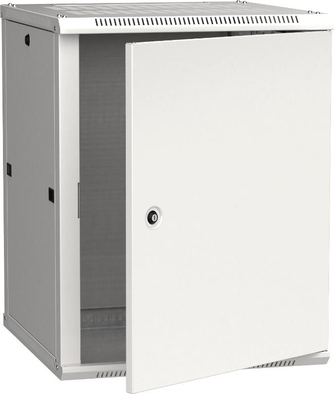 Шкаф LINEA W 12U 600x600 мм дверь металл, RAL7035