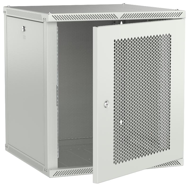 ITK LINEA W Шкаф 12U 600х600мм дверь перф. серый 2.0