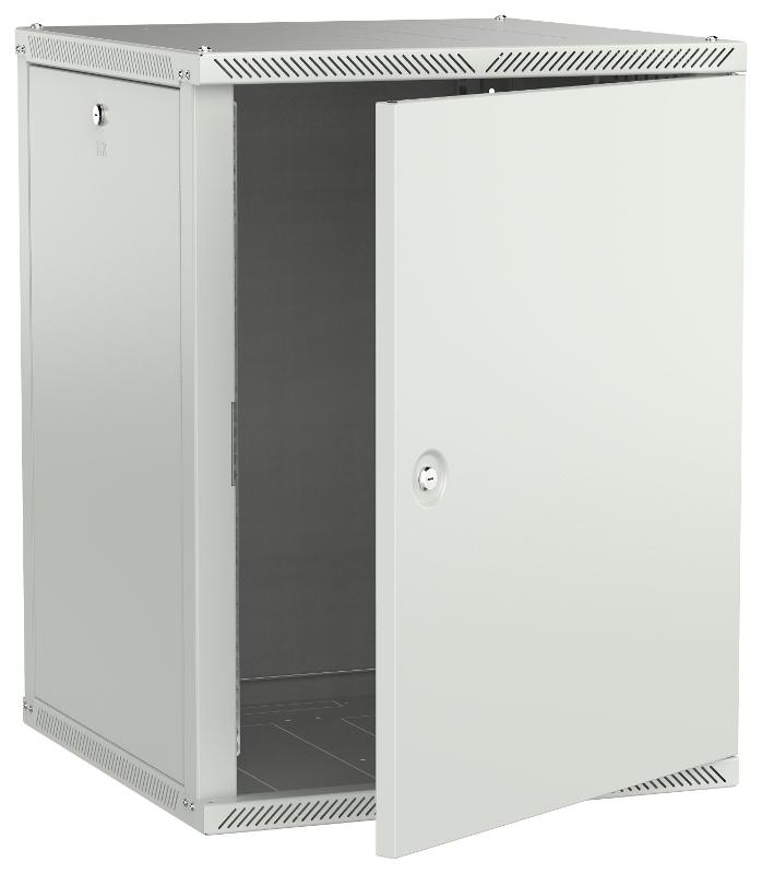 ITK LINEA W Шкаф 15U 600х600мм дверь металл серый 2.0