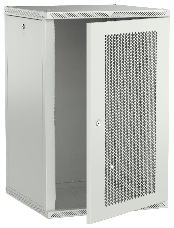 ITK LINEA W Шкаф 18U 600х600мм дверь перф. серый 2.0