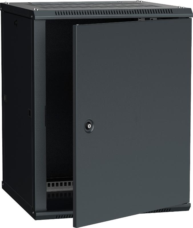 Шкаф LINEA W 15U 600x600 мм дверь металл, RAL9005