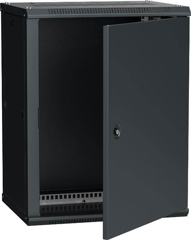 Шкаф LINEA W 18U 600x450 мм дверь металл, RAL9005
