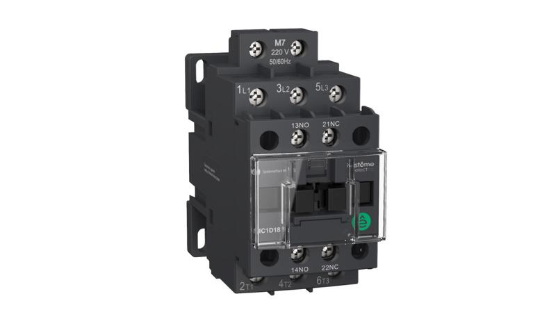 КОНТАКТОР MC1D 3P 9A НО+НЗ 24V 50/60ГЦ