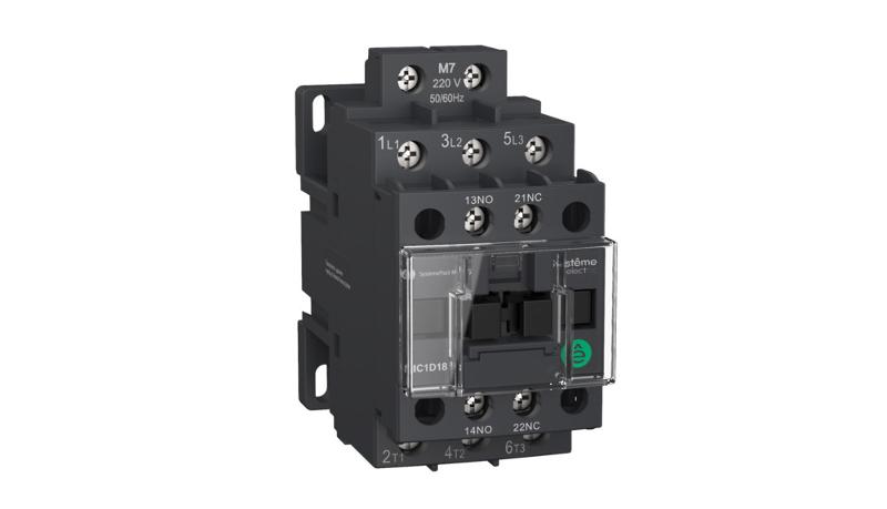 КОНТАКТОР MC1D 3P 9A НО+НЗ 110V 50/60ГЦ