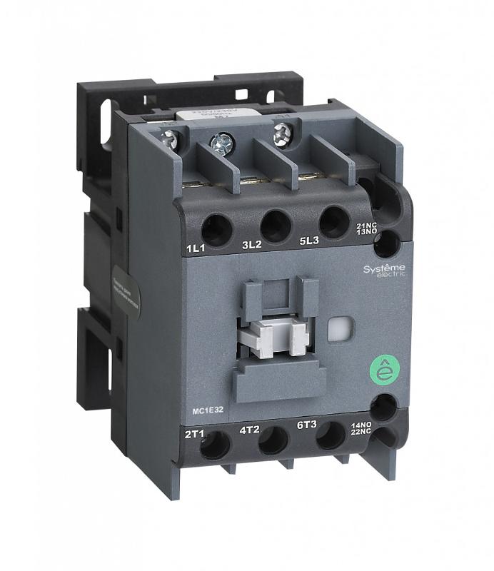 КОНТАКТОР MC1E 3P 38A НО+НЗ 110V 50/60ГЦ