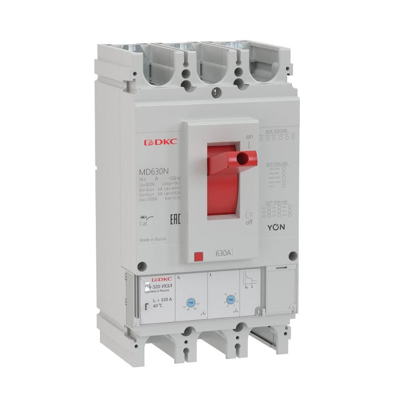 Выключатель автоматический в литом корпусе YON MD630N-TM320 (замена на MNX400L3PTMD0320)