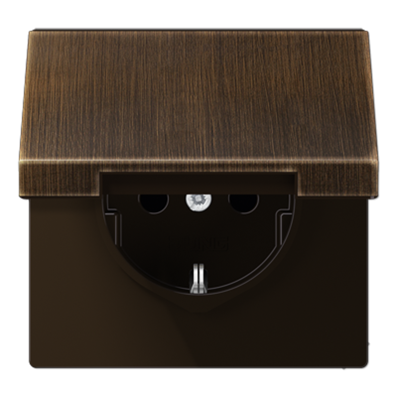 SCHUKO®-розетка 16 A / 250 B ~ с крышкой