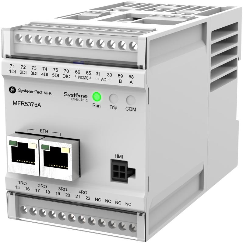 РЕЛЕ MFR530 MODBUS-RTU + MODBUS-TCP 0.2-5A ТТ Ø10.5ММ 80-270В AC/DC
