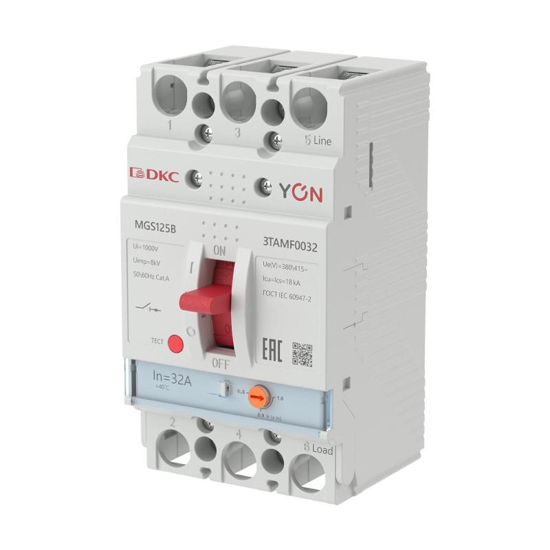 Авт. выкл. YON MGS125 3P 25,6-32A 18kA