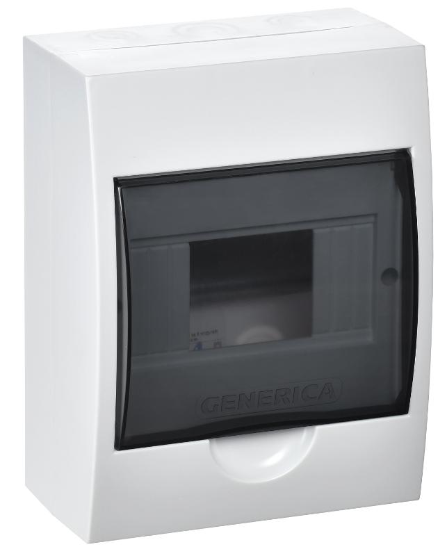 Бокс ЩРН-П-6 модулей навесной пластик IP41 (200х148х95мм)