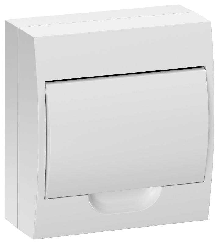 Корпус пластиковый ЩРН-П-8 бел. дверь IP41