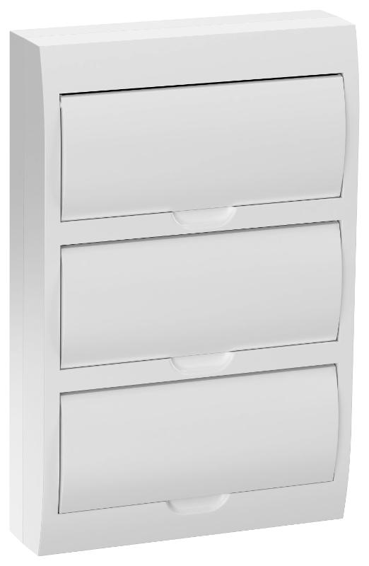 Корпус пластиковый ЩРН-П-36 бел. дверь IP41