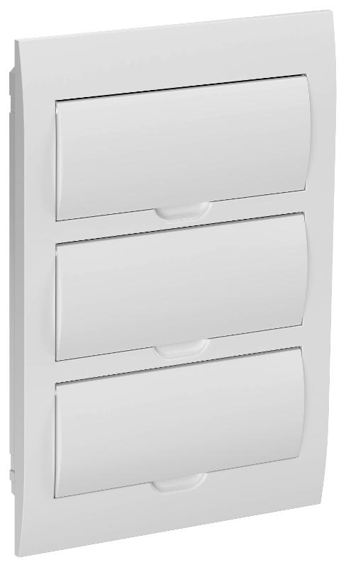 Корпус пластиковый ЩРВ-П-36 бел. дверь IP41
