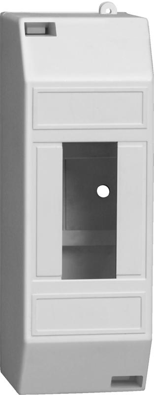 Щит на 2 модуля КМПн 1/2 133х44х58мм IP20 белый KREPTA 3