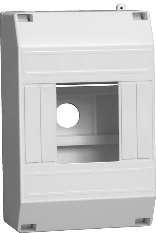 Щит на 4 модуля КМПн 1/4 133х79х58мм IP20 белый KREPTA 3