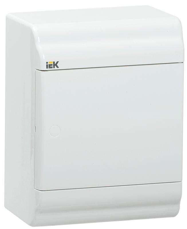 Корпус пластиковый навесной на 4 модуля ЩРН-П-4 IP41 (190х146х100мм) PRIME белая дверь