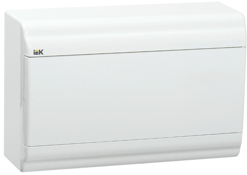 Корпус пластиковый навесной на 12 модулей ЩРН-П-12 IP41 (190х290х100мм) PRIME белая дверь