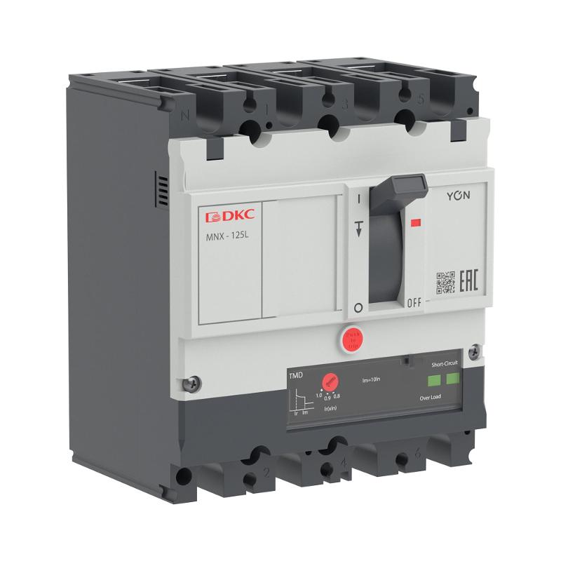 Авт. выкл. YON pro MNX125L 3N 25A 70kA при AC415V расц. TMD