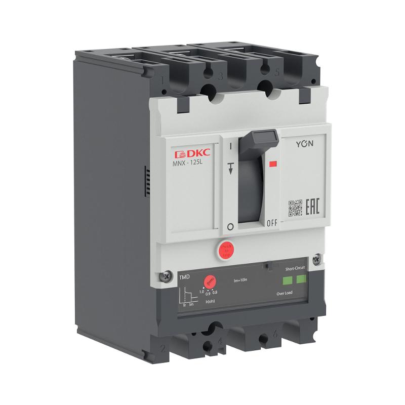 Авт. выкл. YON pro MNX125L 3P 40A 70kA при AC415V расц. TMD