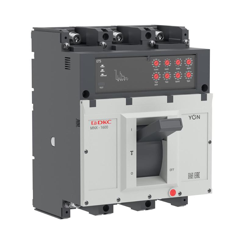 Авт. выкл. YON pro MNX1600L 3P 800A 70kA при AC415V расц. ETS