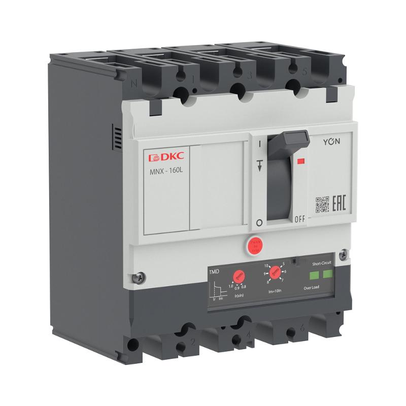 Авт. выкл. YON pro MNX160L 4P 160A 70kA при AC415V расц. TMD