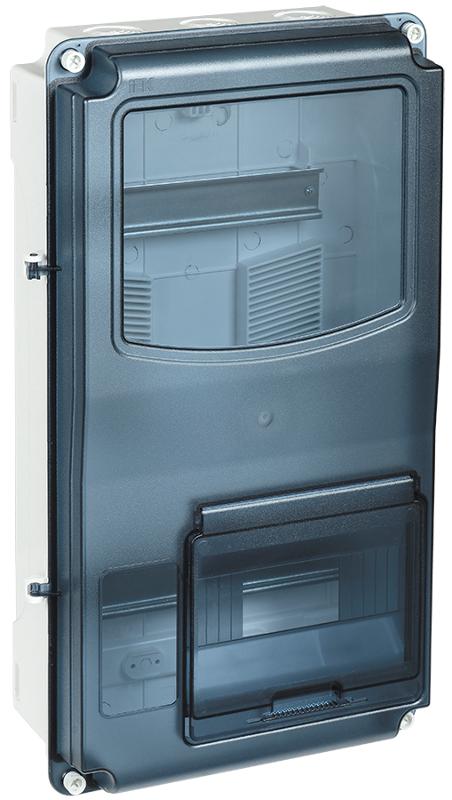 Корпус пластиковый навесной ЩУРн-П 3/12 IP66 PC (500х290х122мм) KREPTA 3