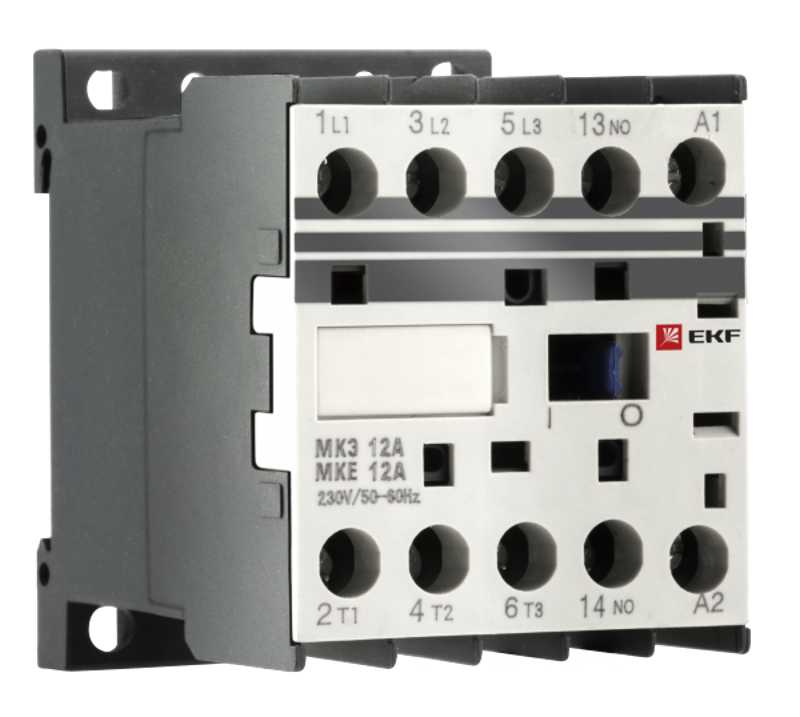 Миниконтактор МКЭ 12А 24В 1NO EKF PROxima