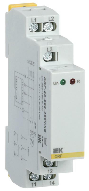 Реле фаз ORF 03. 3ф 220-460 В AC