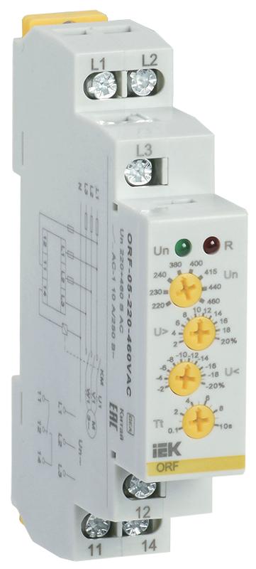 Реле фаз ORF 05. 3ф 220-460 В AC