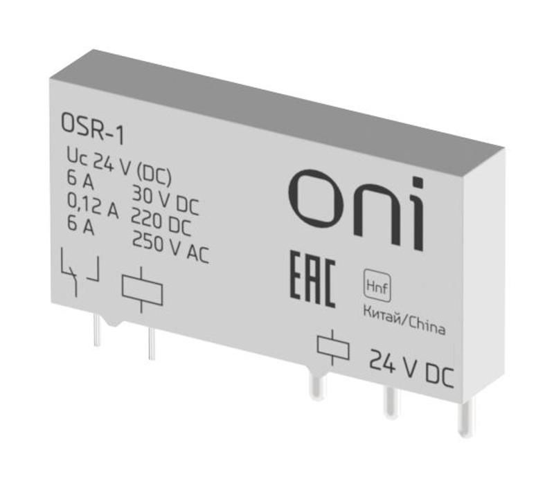 Реле ультратонкое OSR 1C 24В DC